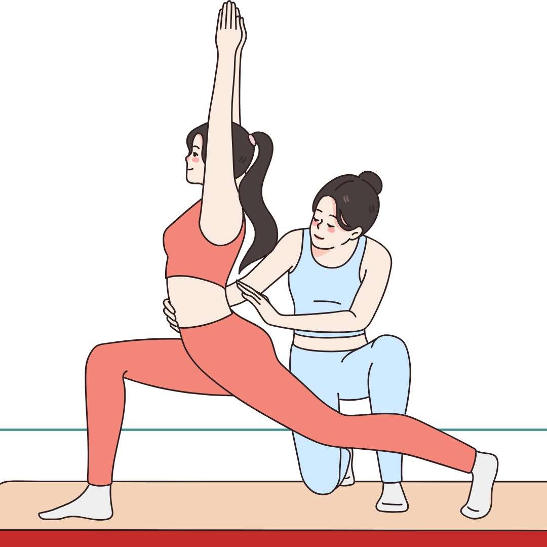 private yoga session